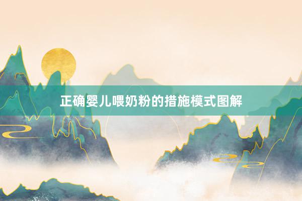 正确婴儿喂奶粉的措施模式图解